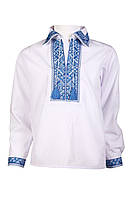 Рубашка вышиванка для мальчиков (6-12 лет) купить оптом от склада 7 км Одесса