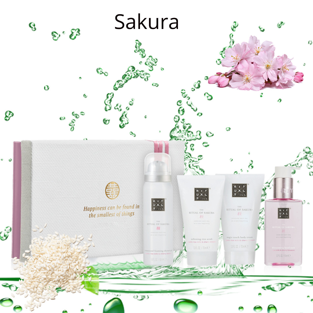 Rituals. Подарочный набор "Sakura". Ритуал Обновление (S). Производство Нидерланды
