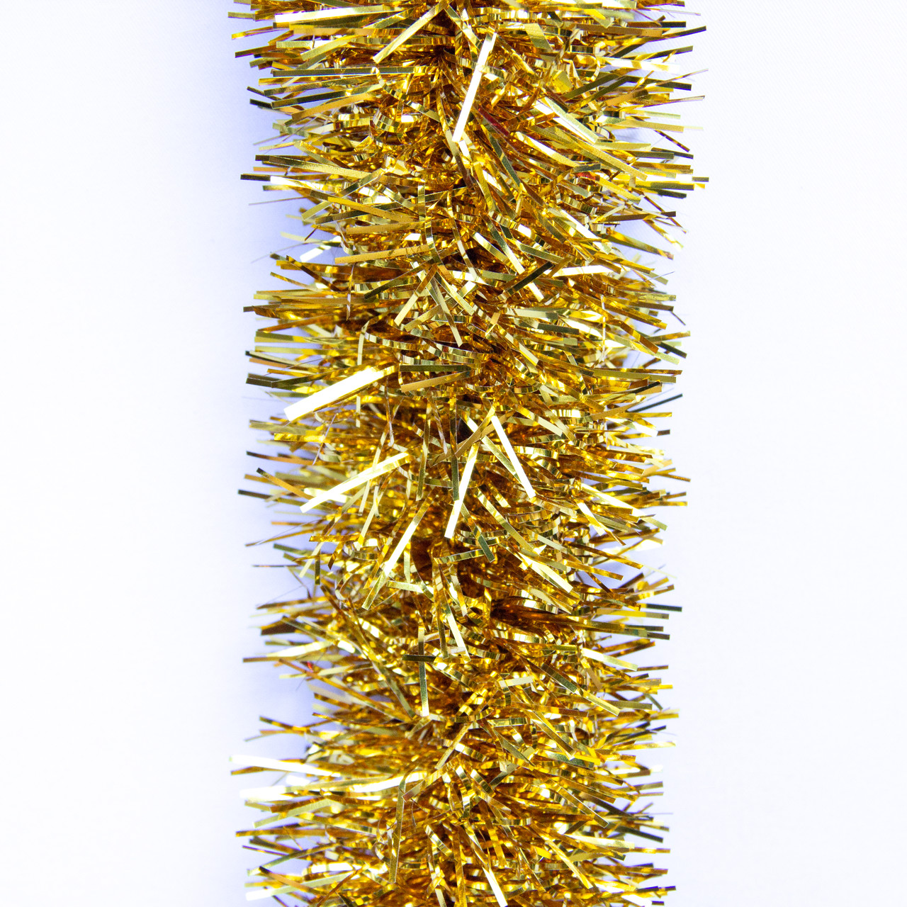 Мішура новорічна, 200х7 см, ПВХ, золотистий (ГСС-70/70/2-1)