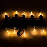 Світлодіодна новорічна гірлянда, 10 ламп з однією ниткою, IP44, LED (930028), фото 2