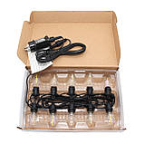 Світлодіодна новорічна гірлянда, 10 ламп з однією ниткою, IP44, LED (930028), фото 3