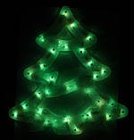 LED декорація ялинка, 40 х37 см, 35л, зелений, IP20 (051632), фото 3