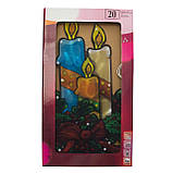 LED декорація Свічка, 44 х24 см, 20л, пластик, IP20 (640102), фото 3