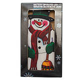 LED декорація Сніговик, 25 х13,5 см, 10л, пластик, IP20 (640287), фото 3