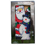 LED декорація Дід Мороз і Сніговик, 25 х13,5 см, 10л, пластик, IP20 (640348), фото 3