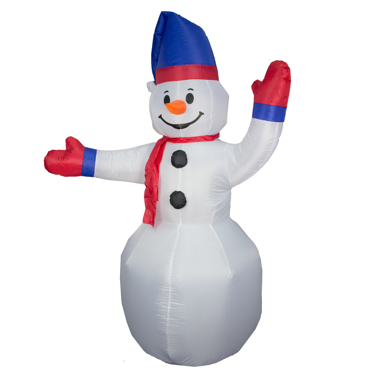 Надувний Сніговик, 240 см, Новорічна вулична фігура (830084), фото 1