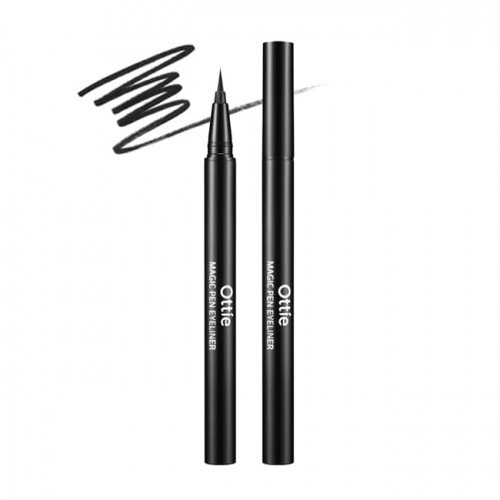 Рідка підводка для очей Ottie Magic Pen Eyeliner, Чорна, фото 1