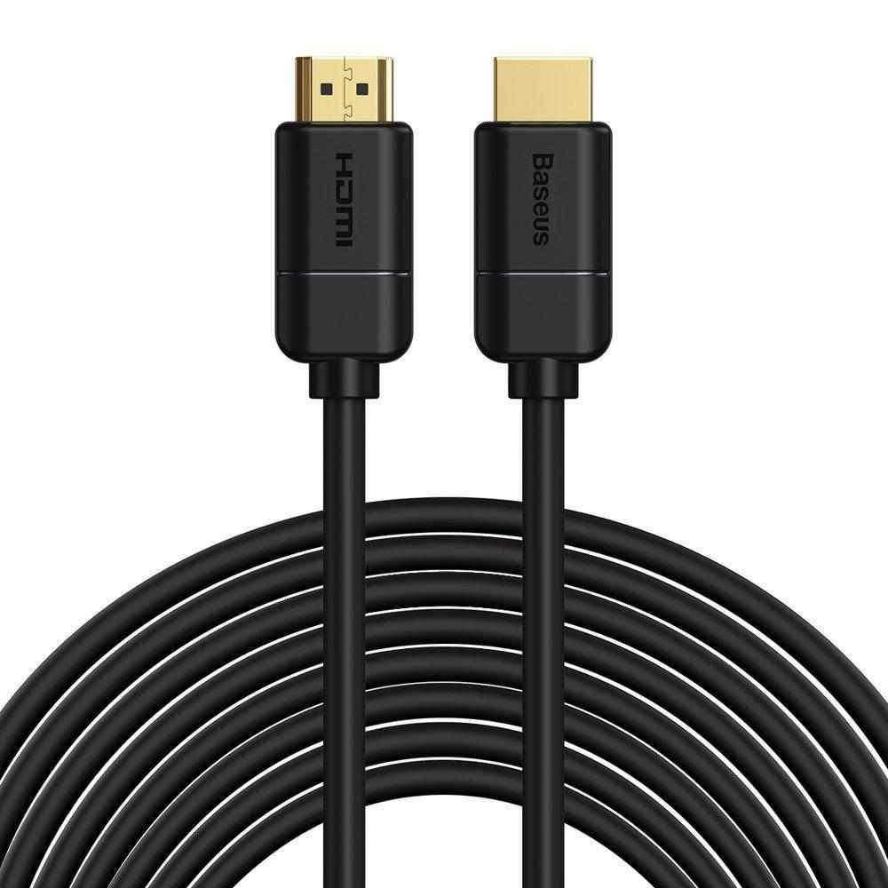 Кабель Baseus HDMI 2.0/ Full HD 1080p/60 Гц / 3D HDR /18 Гбіт / 15 метрів, чорний (CAKGQ-H01)