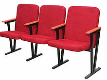Кресло для активового залу, м'яке, 3-місне - 1870х600x940 мм