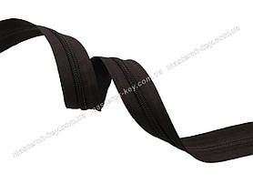 Блискавка спіральна метрова No7 Взуттєва Італія С917 коричнева