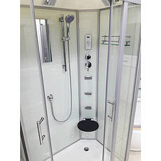 Душовий бокс Veronis BN-5-120 white (R) 120х80х220, фото 3