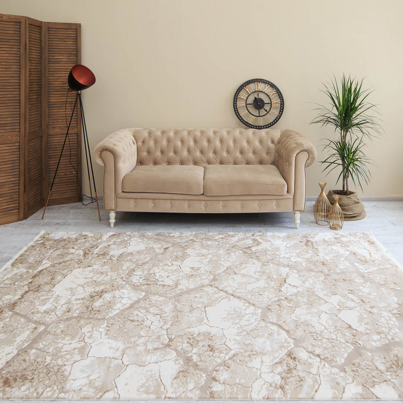 Ковер Nessa P853A beige/beige