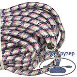 Фал плетений 25 м d=8 мм для якоря Якірний канат, трос канат для човна, фото 4