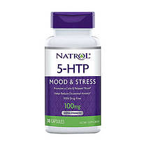 5-гідроксітріптофан Natrol 5-HTP 100 mg 30 капс, фото 2