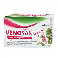 Venosan caps - здоровая венозная микроциркуляция, выработка коллагена, 60 кап.