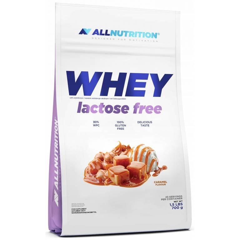 Сироватковий протеїн без лактози AllNutrition Whey Lactose Free Protein 700 г (різні смаки)