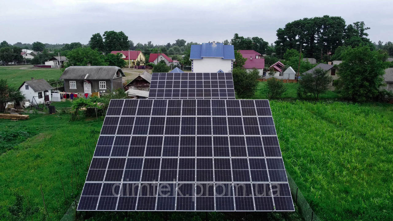 Сонячна мережева електростанція  "36,45 кВт", (Risen/Huawei)