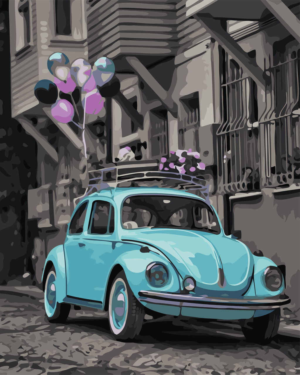 Художній творчий набір, картина за номерами Яскравий день, 40x50 см, «Art Story» (AS0696)