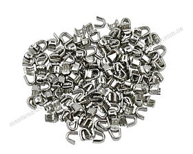 Обмежувач/фіксатор верхній для блискавки No5 50 г колір нікель