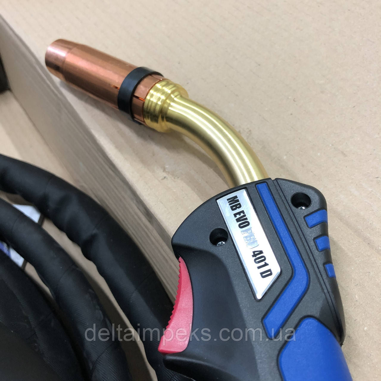 Зварювальний пальник MB EVO PRO 401D, 3 м охолодження рідиною