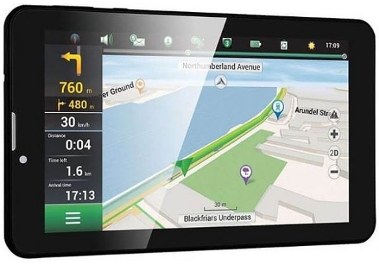 GPS навигатор android 8.0 экран 7 дюймов wifi bluetooth 4 ядра SHUTTLE PNT-7045 gps - фото 3 - id-p970350441