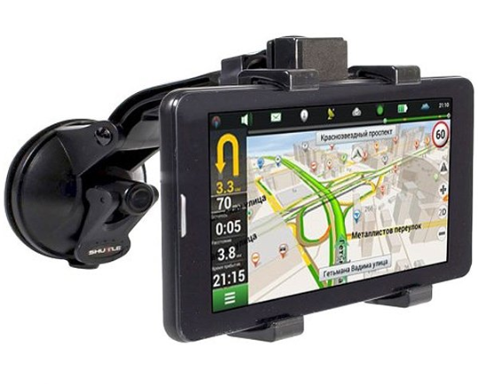 GPS навигатор android 8.0 экран 7 дюймов wifi bluetooth 4 ядра SHUTTLE PNT-7045 gps - фото 2 - id-p970350441