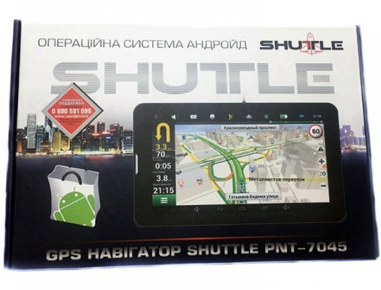 GPS навигатор android 8.0 экран 7 дюймов wifi bluetooth 4 ядра SHUTTLE PNT-7045 gps - фото 6 - id-p970350441