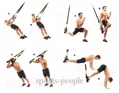 Тренировочные петли TRX PRO Pack 4 (P4) System, MS 2865-5