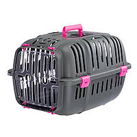 Контейнер перенесення для котів і собак Ferplast Jet (Ферпласт Джет) 32 x 47 x h 29 cм - JET 10, Рожевий