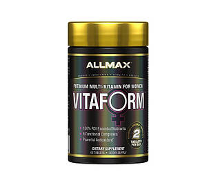 Вітаміни для жінок AllMAX Nutrition Vitaform Multivitamin For Women 60 таб. ( США)