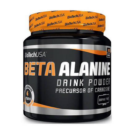 Бета-аланін BioTech Beta Alanine 300 г без смаку, фото 3
