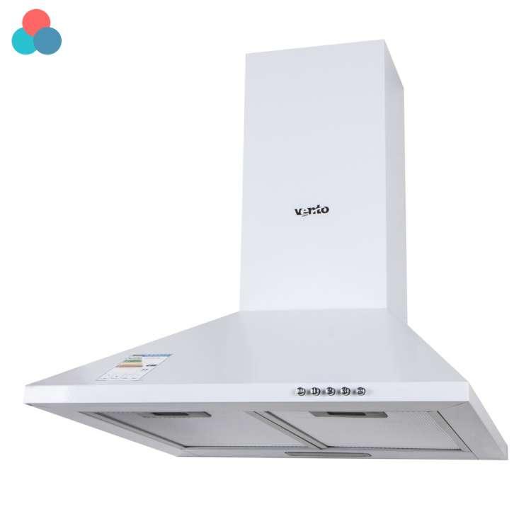 Біла настінна купольна витяжка для кухни Ventolux LIDO 50 WH (700), шириною 50 см, фото 1