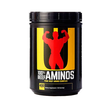 Яловичі Амінокислоти Universal 100% Beef Aminos 400 таб, фото 3