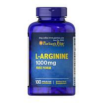 Аргінін Puritan's Pride L-Arginine 1000 mg 100 кап, фото 3