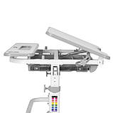 Комплект для школяра зростаюча парта Cubby Fressia Grey + крісло для дому LST3 Orange-Grey, фото 5