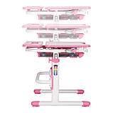 Комплект для дівчинки зростаюча парта Cubby Fressia Pink + стілець FunDesk SST2-S Pink, фото 8
