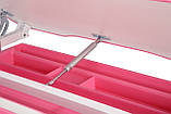 Розширююча парта для дівчинки Cubby Fressia Pink + настільна світлодіодна лампа, фото 8