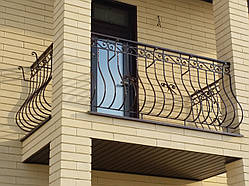 Ковані перила на балкон арт.№ 38