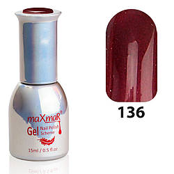 Гель-лак для нігтів maXmaR № 136 15 ml M-15