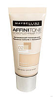 Тональный крем для лица MAYBELLINE Affinitone Тон №02 Слоновая кость