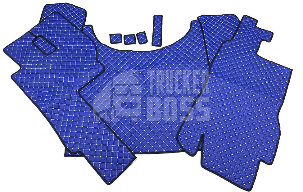 Килимок Екокожа MERCEDES ACTROS 18-44 2005-2012 Синій