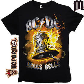 Футболка AC/DC "Hells Bells", чорна, Розмір M