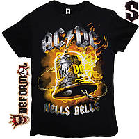 Футболка AC/DC "Hells Bells", черная, Размер S