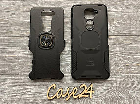 PC + TPU чохол Leather Design Case With Ring для Xiaomi Redmi Note 9, фото 5