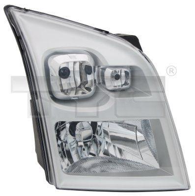 FORD TRANSIT 2006-2014 Лев. фара H4 (chrom), автом. TYC 20-11736-05-2