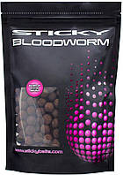 Бойлы тонущие Sticky Baits Bloodworm Shelf Life Boilies 12 / 16 / 20мм 5кг