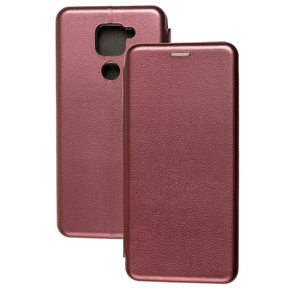 Чохол книжка Baseus Premium Case для Xiaomi Redmi Note 9 / Redmi 10X Burgundy