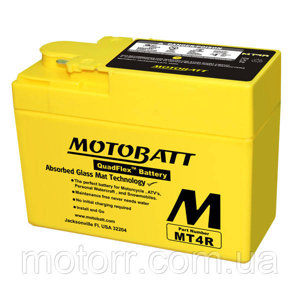 Акумулятор Motobatt MT4R