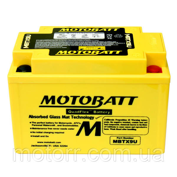 Акумулятор Motobatt MBTX9U