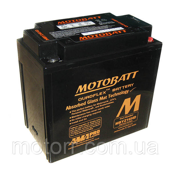 Акумулятор Motobatt MBYZ16HD